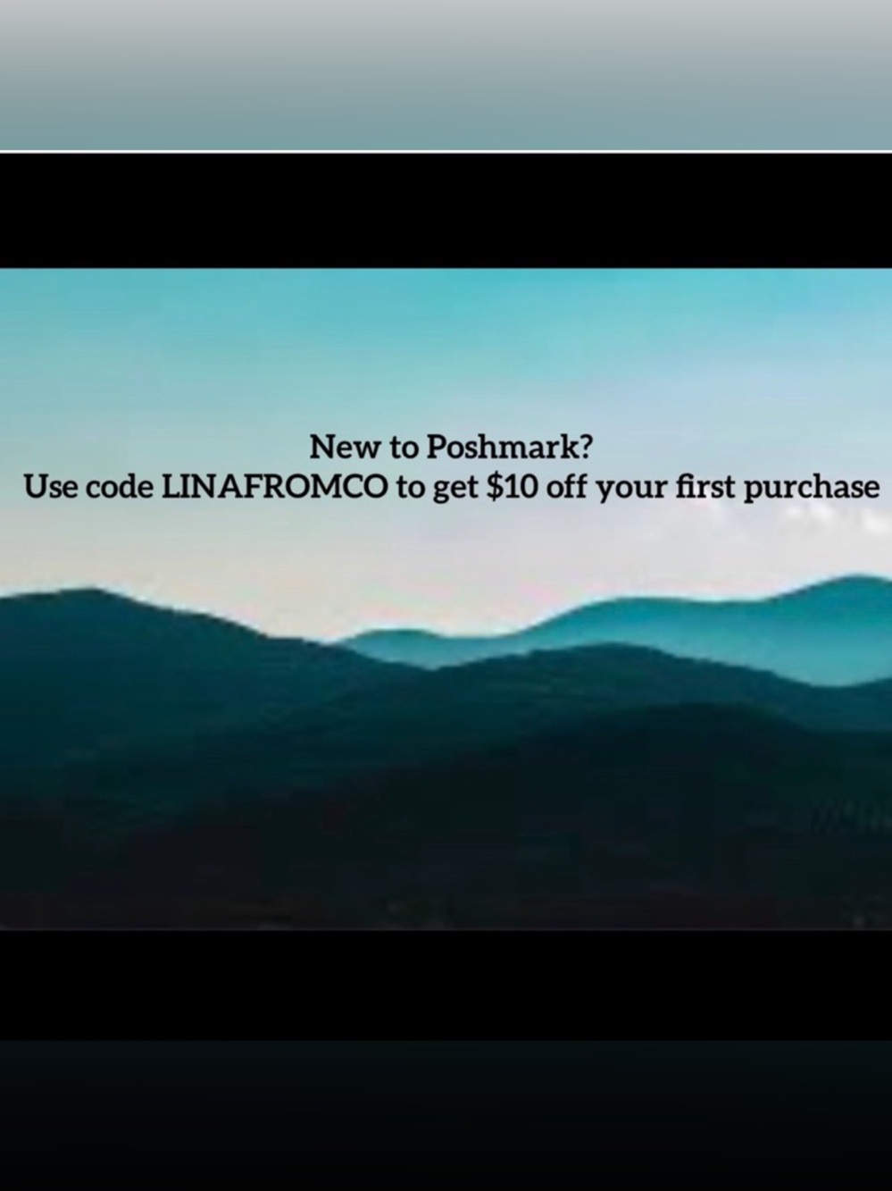 SAVE $10 New User Poshmark Promo $10 off your first purchase code LINAFROMCO